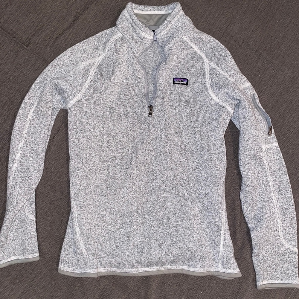Girls Patagonia better sweater 1/4 zip